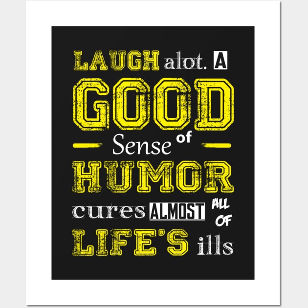 Sense Of Humor Wall Art by siddick49